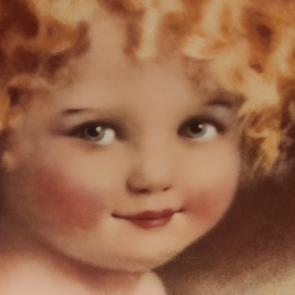 Vintage Decorative Plate with Child Portrait - Picture 3 of 7
